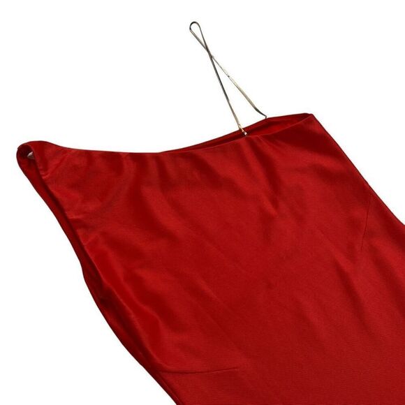 GAUGE81 Nawa Dress in Blood Orange - Picture 10 of 12